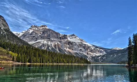 Emerald Lake Hdr Shot Of Emerald Lake Located In Yoho Nat Flickr