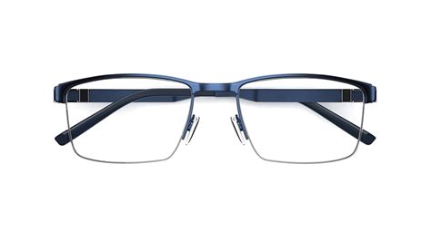 Specsavers Man Brillen Tech Specs 01 Blauw Geometric Metaal