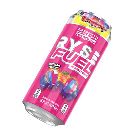 Ryse Fuel X Ring Pop® Berry Blast Energy Drink