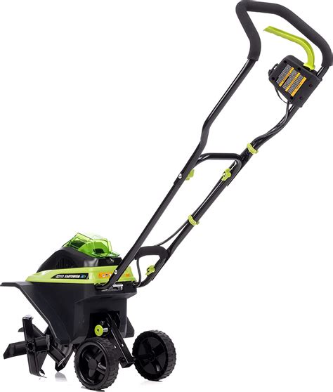 Earthwise 11 Inch 40v Lithium Ion Rechargeable Cordless Electric Tillercultivator