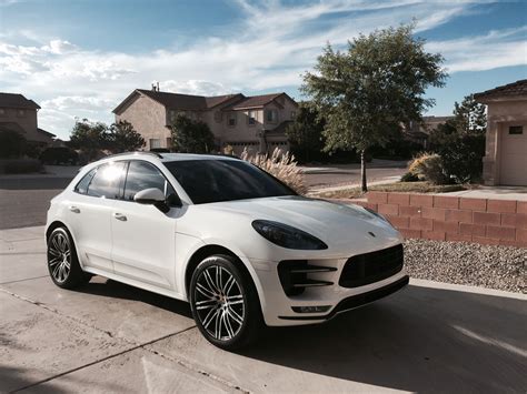 Finally Posting Pics Of My 2016 White Turbo Porsche Macan Forum