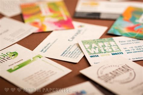 Environmentally Friendly Business Cards Guide With Examples
