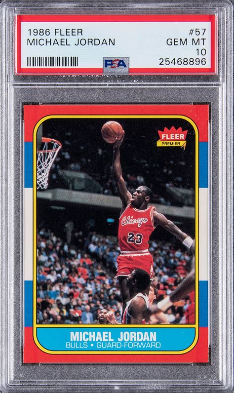 A Michael Jordan Rookie Card Sets a Wild New Auction Record