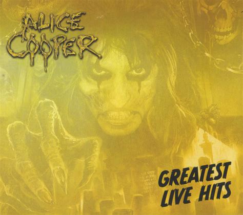 Alice Cooper Greatest Live Hits Cdr Compilation Discogs