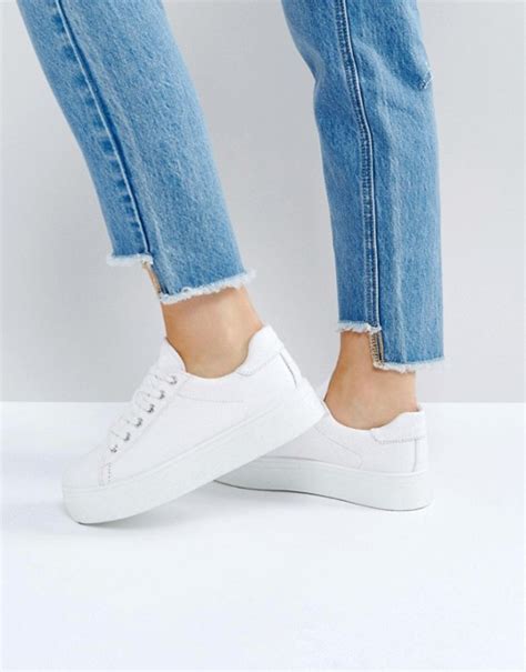 Asos Design Day Light Chunky Flatform Lace Up Sneakers Asos