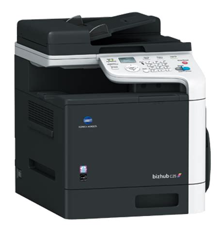 Download the latest drivers, manuals and software for your konica minolta device. bizhub_C25 - Faxco