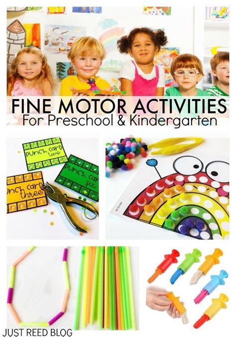 Fun Inexpensive And Engaging Fine Motor Activities For Preschool And
