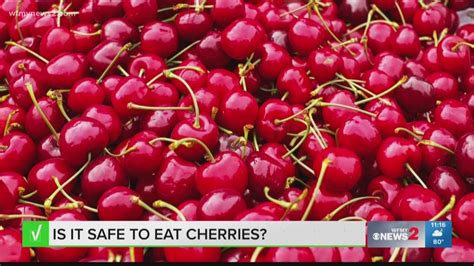 verify is it safe to eat cherries