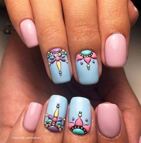 40 Awesome Boho Nail Art Ideas to Adorn Your Nails With