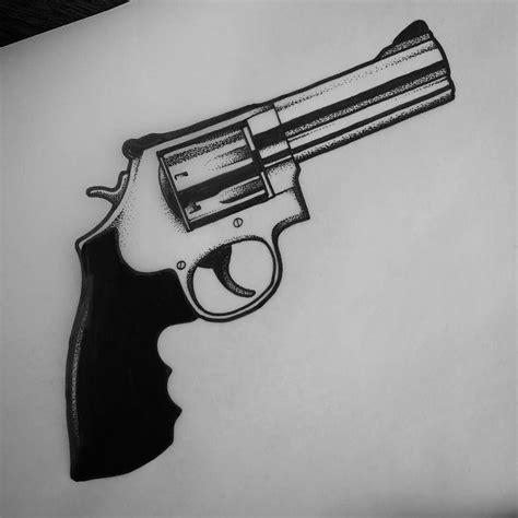 Gun Tattoo Sketch At Explore Collection Of Gun