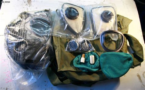 Gas Mask Bulgarian Army Cold War Warsaw Pact 1970