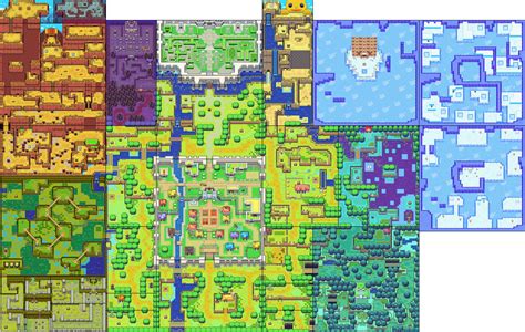 Imagen Mapa De Hyrule The Minish Cappng The Legend Of Zelda Wiki