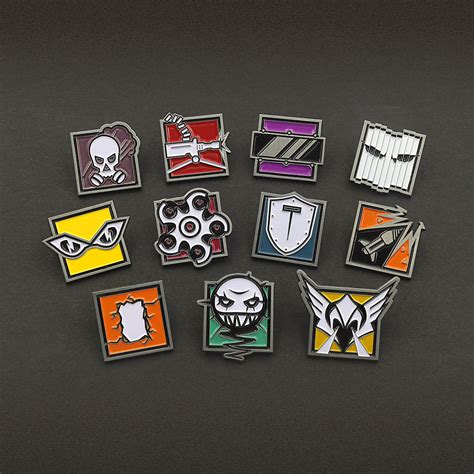 Officially Licensed Rainbow 6 Siege Operator Pins Are Now
