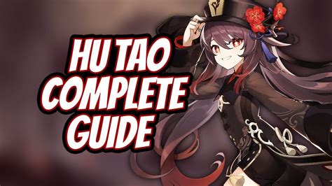 Updated Hu Tao Pyro Dps Build And Guide Genshin Impact Youtube
