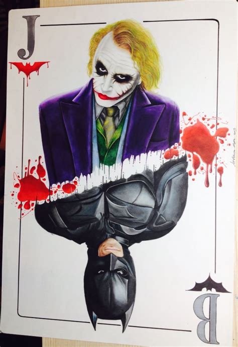 Joker Batman Card Drawing Joker Art Batman Joker Joker