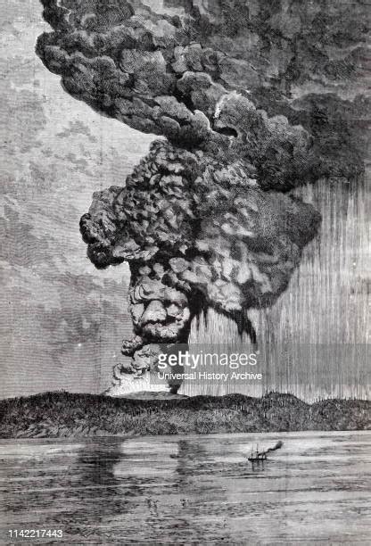 1883 Eruption Of Krakatoa Photos And Premium High Res Pictures Getty