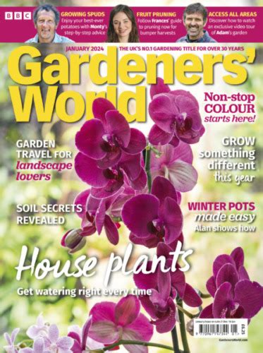 Bbc Gardeners World Magazine January Mags Direct
