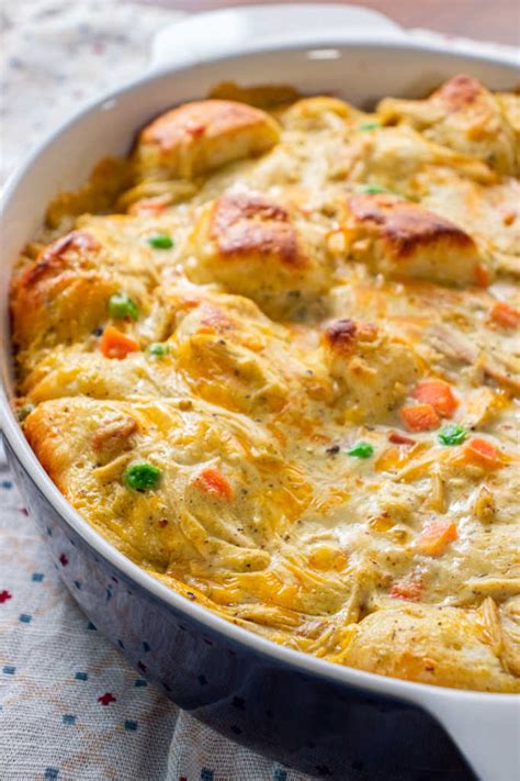 Chicken And Biscuits Casserole 12 Tomatoes