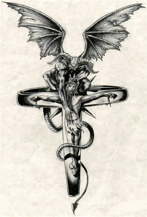 Tattoo Idea Evil Tattoos Satanic Tattoos Satanic Tattoo Design