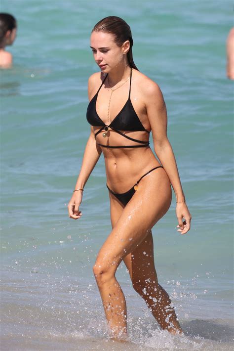 Kimberley Garner In Bikini On The Beach In Miami Hawtcelebs
