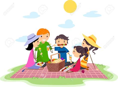 Picnic basket illustration, picnic basket table, cartoon picnic s, barbecue, food png. Family Picnic Clipart | Free Images at Clker.com - vector ...