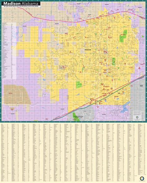 Madison Alabama 2022 Map By Cartagram Avenza Maps