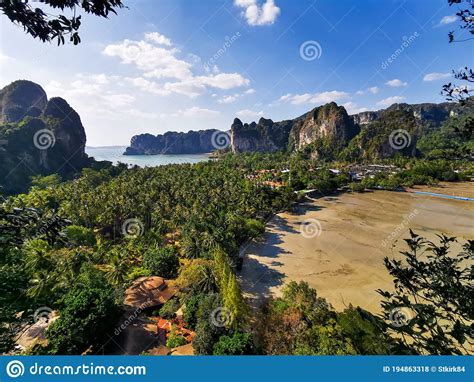 Railay Beach Viewpoint Stock Photo Image Of Relax Summer 194863318