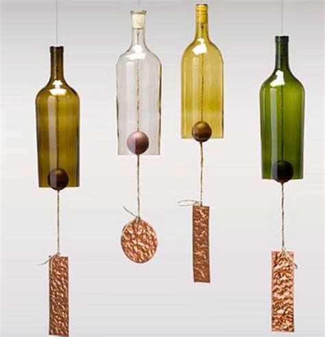 How To Make An Inexpensive Wine Bottle Wind Chime