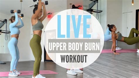 Power Upper Body Live Workout 1528 Youtube