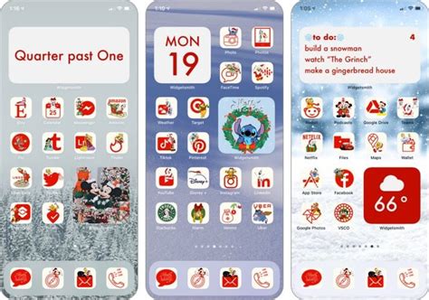 Disney iphone widgets to customize the home screen of the ios 14. Best iOS 14 Christmas App Icons for iPhone (2020) - iGeeksBlog