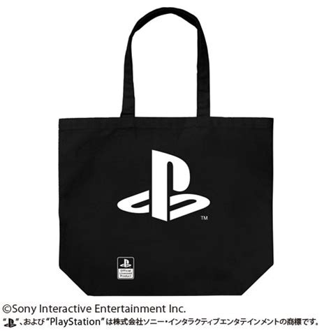 Playstation Large Tote Bag Playstation Black