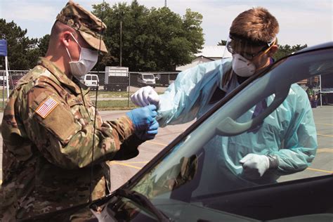 Michigan National Guard Continues Community Based Covid 19 Testing U