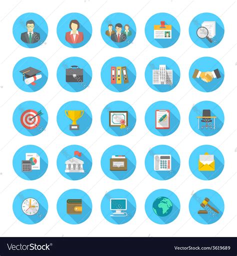 Search more than 600,000 icons for web & desktop here. Round flat resume icons Royalty Free Vector Image