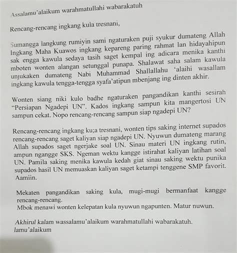 Pidato Bahasa Jawa – newstempo