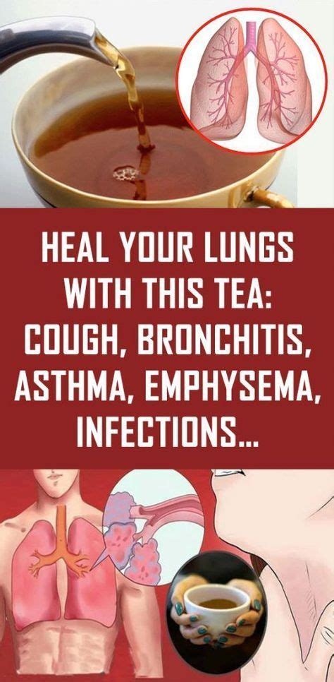 Heal Your Lungs With This Tea Cough Bronchitis Asthma Emphysema