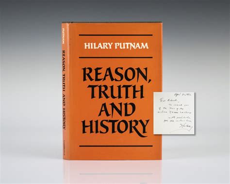 reason truth and history hilary putnam richard rorty signed rare