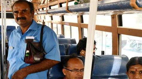 Watch How A Tamil Nadu Bus Conductor Is Making His Passengers Smile The Hindu