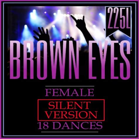 Second Life Marketplace Brown Eyes Silent Dance Hud By Keekee Kyrie