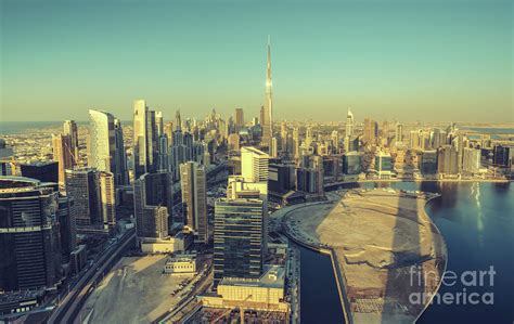 Scenic Aerial View Of Dubai Photograph By Dmitrii Telegin Fine Art