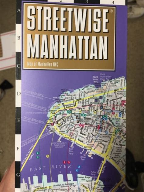 Streetwise Manhattan Map Laminated City Street Map Of Manhattan New