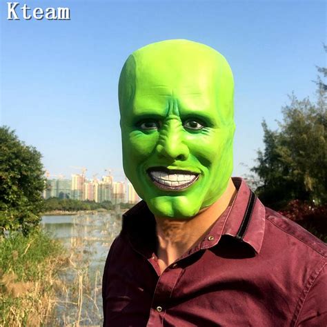 Hot Movie Cameron Diaz Loki Halloween Resin Masks Jim Carrey Mask The