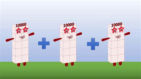 Numberblock 30000 Can Be Made From Numberblocks 10000 Youtube