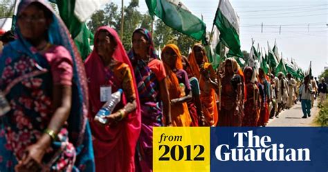 Rural India Marches On Delhi Over Landless Poor India The Guardian