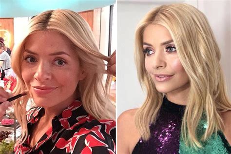 Holly Willoughby S Hair Colour And Style Does She Dye It At Home And How Can I Get Her Blonde