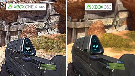 Halo 3 Graphics Comparison Xbox 360 Vs Xbox One X Youtube