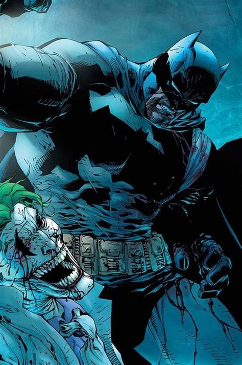 Batman Vs Joker The Dark Knight Strikes Back Art By Jim Lee