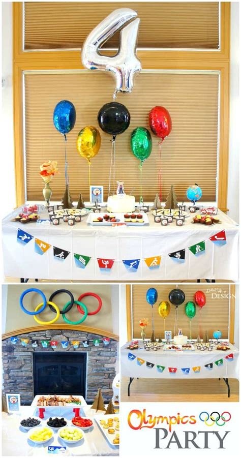 Or for celebrating the colorful olympic closing ceremony. Winter Olympics Party Ideas - Moms & Munchkins