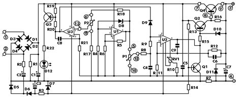 0 30vdc Variable Power Supply Circuit Circuit Schematic