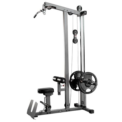 Xmark Lat Pull Down And Low Row Cable Machine With High And Low Pulley