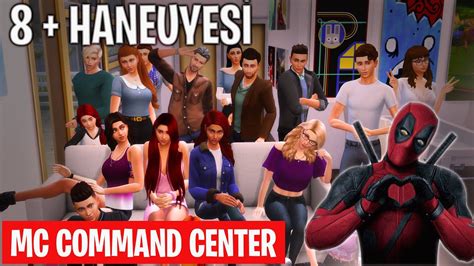 The extension provides actions and interactions for our sims in the game that are essential for anyone who's played the game for a longer period of time. KİMSENİN BİLMEDİĞİ ÖZELLİKLER! MC COMMAND CENTER MOD ...